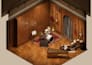 design a 3d recording studio model in sketchup